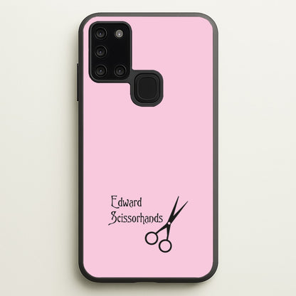 Name - Scissorhands  - Edward Scissorhands Phone Case for Galaxy A21s