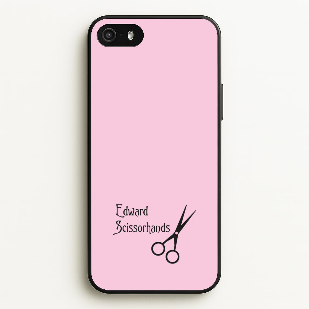 Name - Scissorhands  - Edward Scissorhands Phone Case for iPhone 5 / 5s / SE 2016