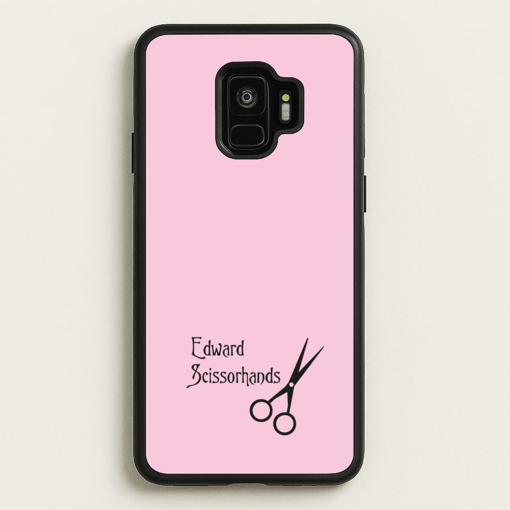 Name - Scissorhands  - Edward Scissorhands Phone Case for Galaxy S9