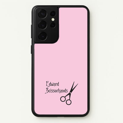 Name - Scissorhands  - Edward Scissorhands Phone Case for Galaxy S21 Ultra