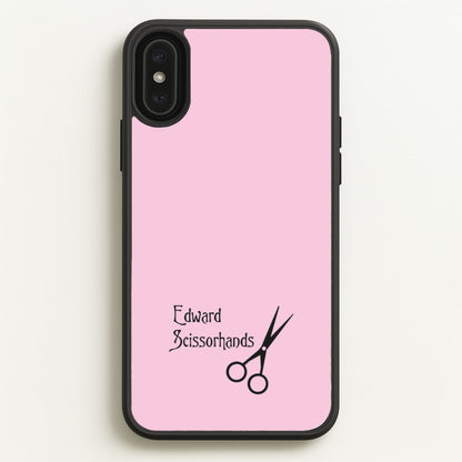 Name - Scissorhands  - Edward Scissorhands Phone Case for iPhone XS Max