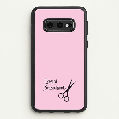 Name - Scissorhands  - Edward Scissorhands Phone Case for Galaxy S10e