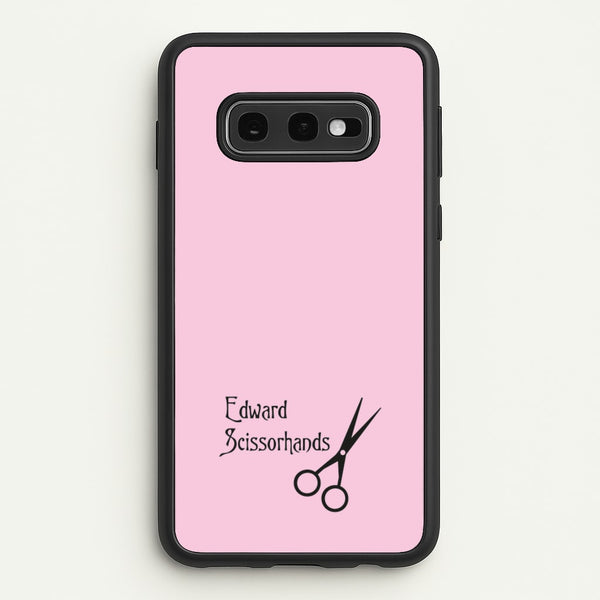 Name - Scissorhands  - Edward Scissorhands Phone Case for Galaxy S10e