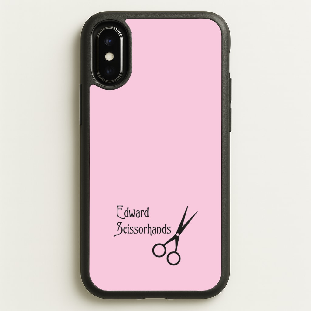 Name - Scissorhands  - Edward Scissorhands Phone Case for iPhone X / XS