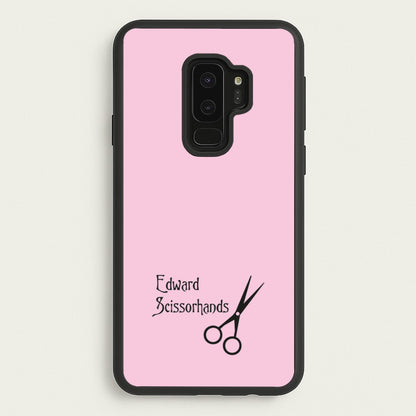 Name - Scissorhands  - Edward Scissorhands Phone Case for Galaxy S9 Plus