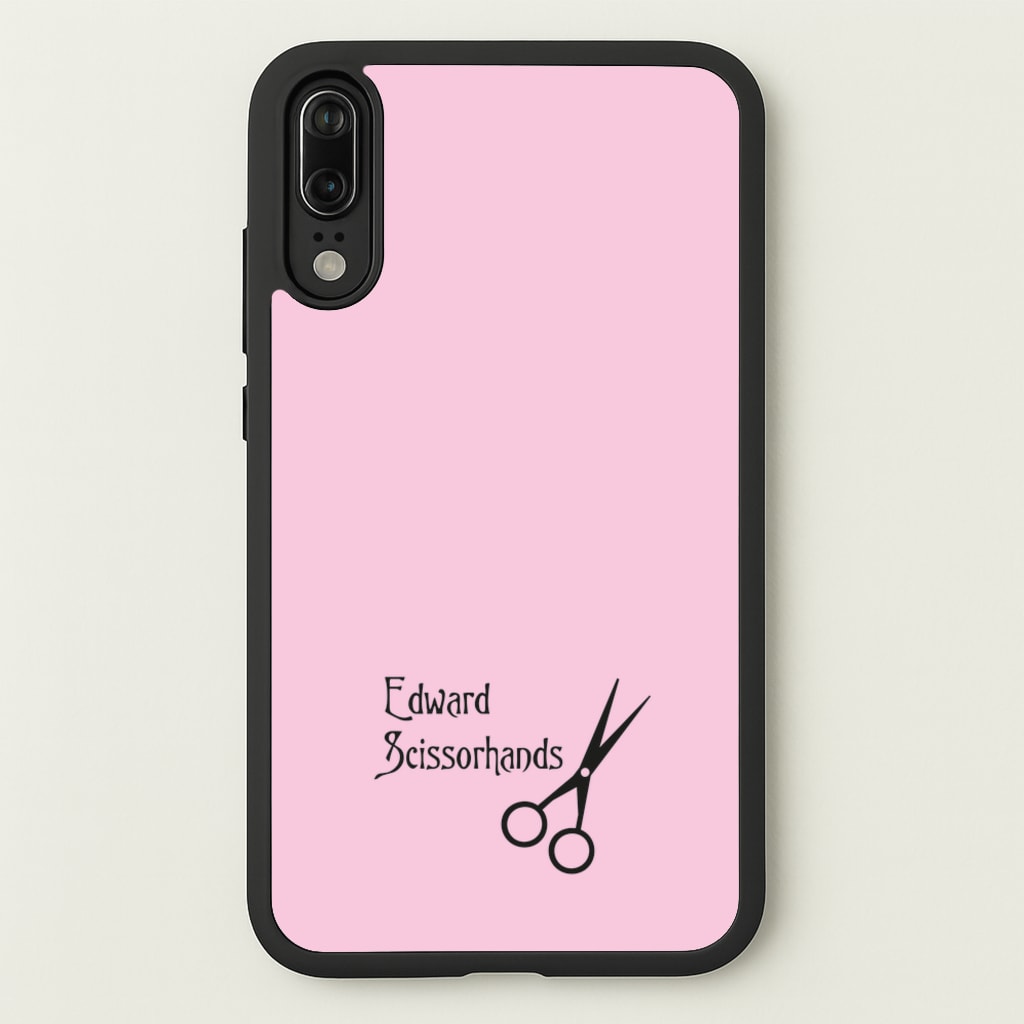 Name - Scissorhands  - Edward Scissorhands Phone Case for Huawei P20