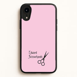 Name - Scissorhands  - Edward Scissorhands Phone Case for iPhone XR
