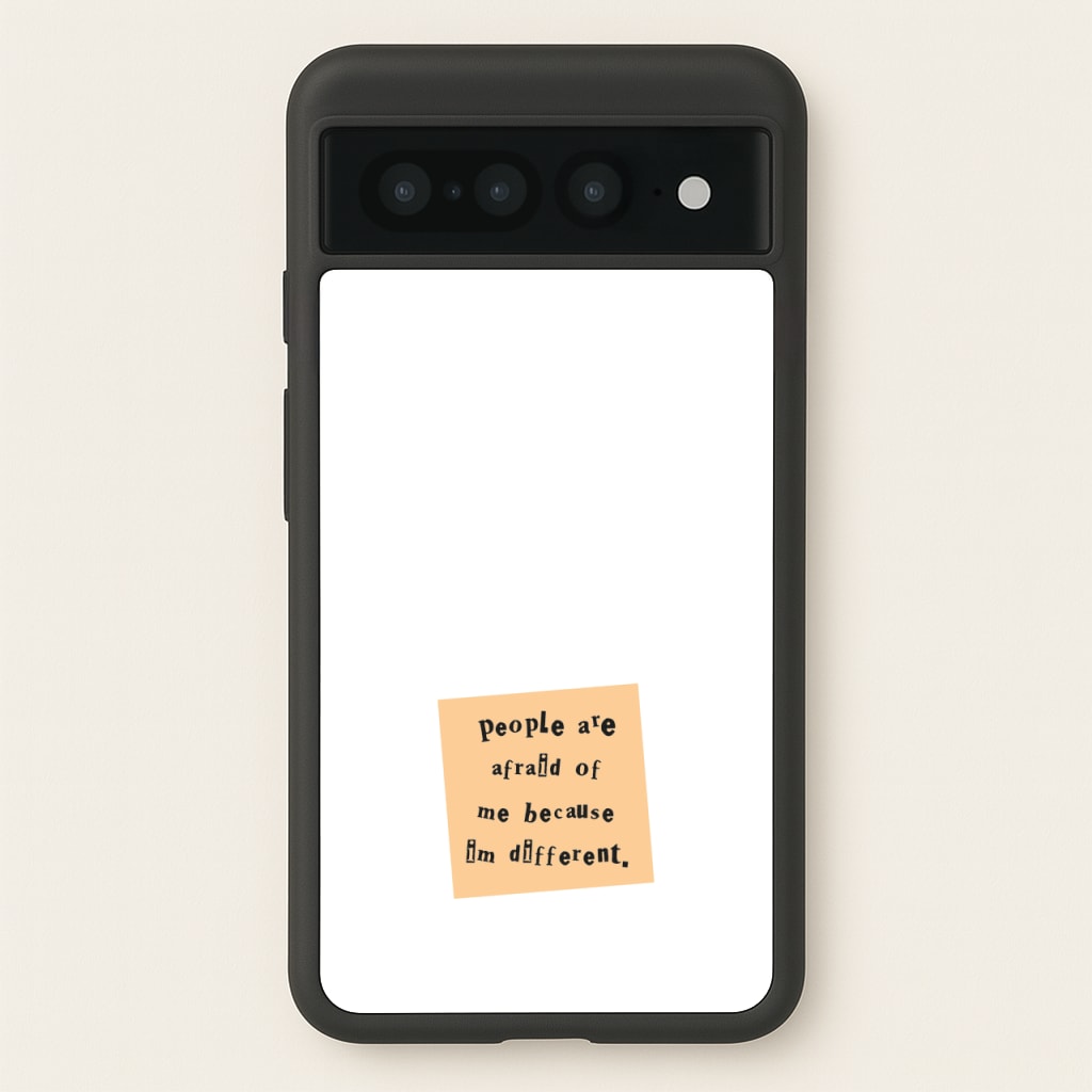 People Are Afraid Of Me - Scissorhands  - Edward Scissorhands Phone Case for Google Pixel 7 Pro