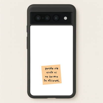 People Are Afraid Of Me - Scissorhands  - Edward Scissorhands Phone Case for Google Pixel 7 Pro