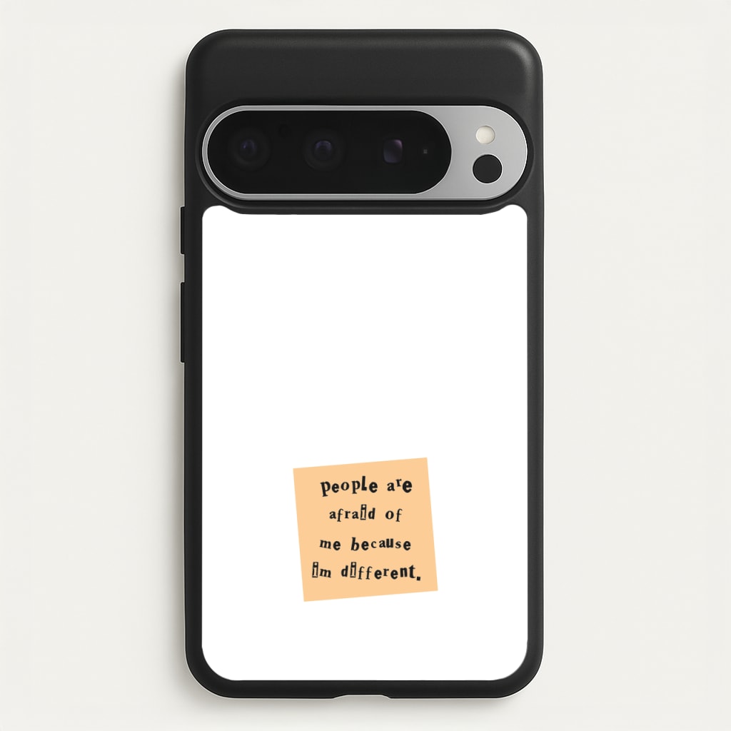 People Are Afraid Of Me - Scissorhands  - Edward Scissorhands Phone Case for Google Pixel 9 Pro XL