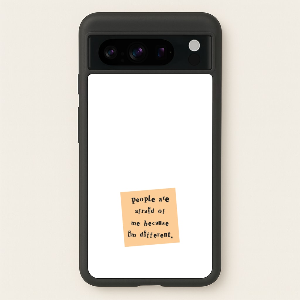 People Are Afraid Of Me - Scissorhands  - Edward Scissorhands Phone Case for Google Pixel 8 Pro