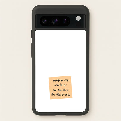 People Are Afraid Of Me - Scissorhands  - Edward Scissorhands Phone Case for Google Pixel 8 Pro