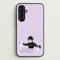 Everything Has Beauty - Scissorhands  - Edward Scissorhands Phone Case for Galaxy A16