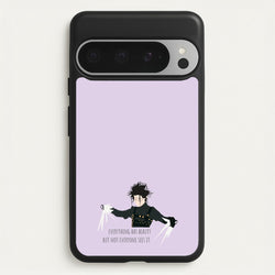 Everything Has Beauty - Scissorhands  - Edward Scissorhands Phone Case for Google Pixel 9 Pro XL