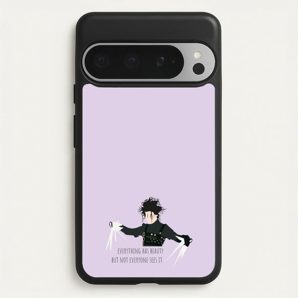 Everything Has Beauty - Scissorhands  - Edward Scissorhands Phone Case for Google Pixel 9 Pro XL