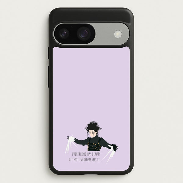 Everything Has Beauty - Scissorhands  - Edward Scissorhands Phone Case for Google Pixel 9 / 9 Pro