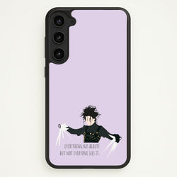 Everything Has Beauty - Scissorhands  - Edward Scissorhands Phone Case for Galaxy S23 Plus