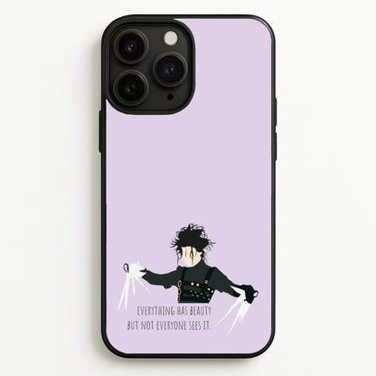 Everything Has Beauty - Scissorhands  - Edward Scissorhands Phone Case for iPhone 11 Pro Max