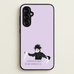 Everything Has Beauty - Scissorhands  - Edward Scissorhands Phone Case for Galaxy A54