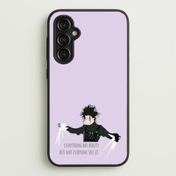 Everything Has Beauty - Scissorhands  - Edward Scissorhands Phone Case for Galaxy A14