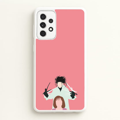 Standing - Scissorhands  - Edward Scissorhands Phone Case for Galaxy A52 / A52s