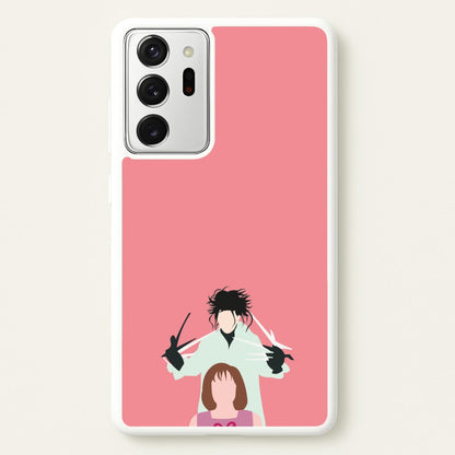 Standing - Scissorhands  - Edward Scissorhands Phone Case for Galaxy Note 20 Ultra