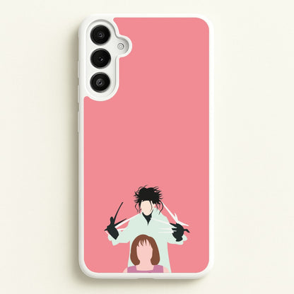 Standing - Scissorhands  - Edward Scissorhands Phone Case for Galaxy A34
