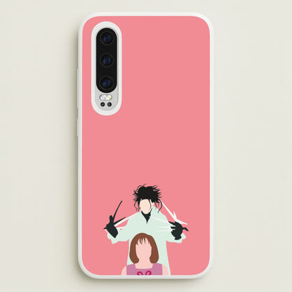 Standing - Scissorhands  - Edward Scissorhands Phone Case for Huawei P30