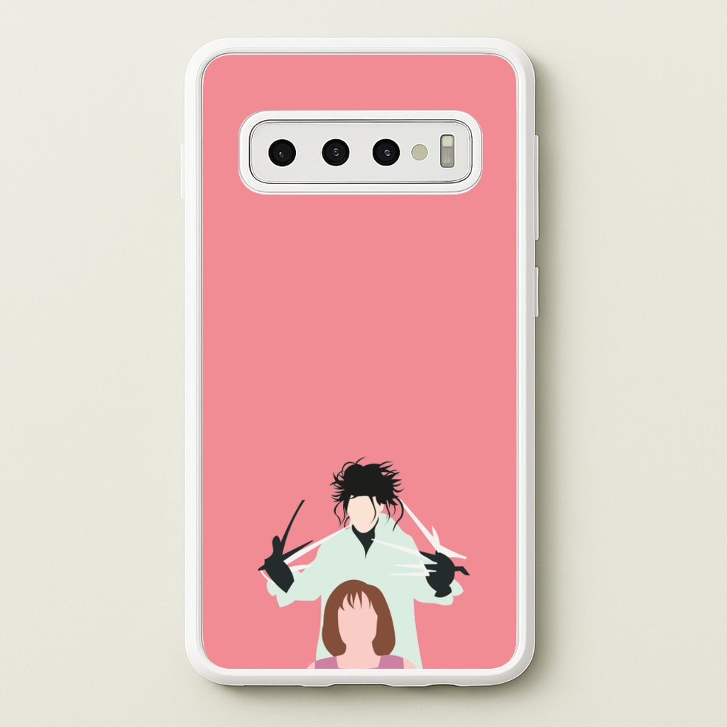 Standing - Scissorhands  - Edward Scissorhands Phone Case for Galaxy S10