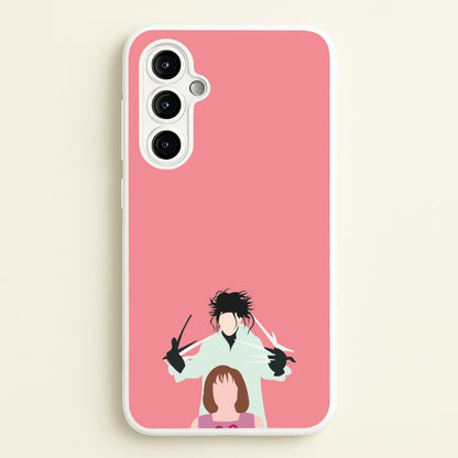 Standing - Scissorhands  - Edward Scissorhands Phone Case for Galaxy A54