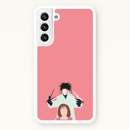 Standing - Scissorhands  - Edward Scissorhands Phone Case for Galaxy S21FE