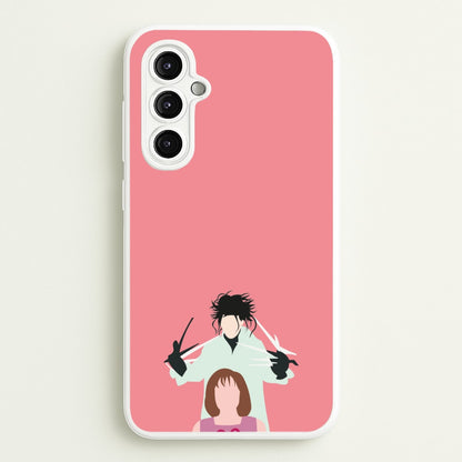 Standing - Scissorhands  - Edward Scissorhands Phone Case for Galaxy A14