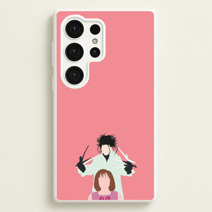 Standing - Scissorhands  - Edward Scissorhands Phone Case for Galaxy S25 Ultra