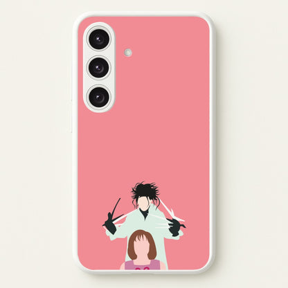 Standing - Scissorhands  - Edward Scissorhands Phone Case for Galaxy S25 Plus