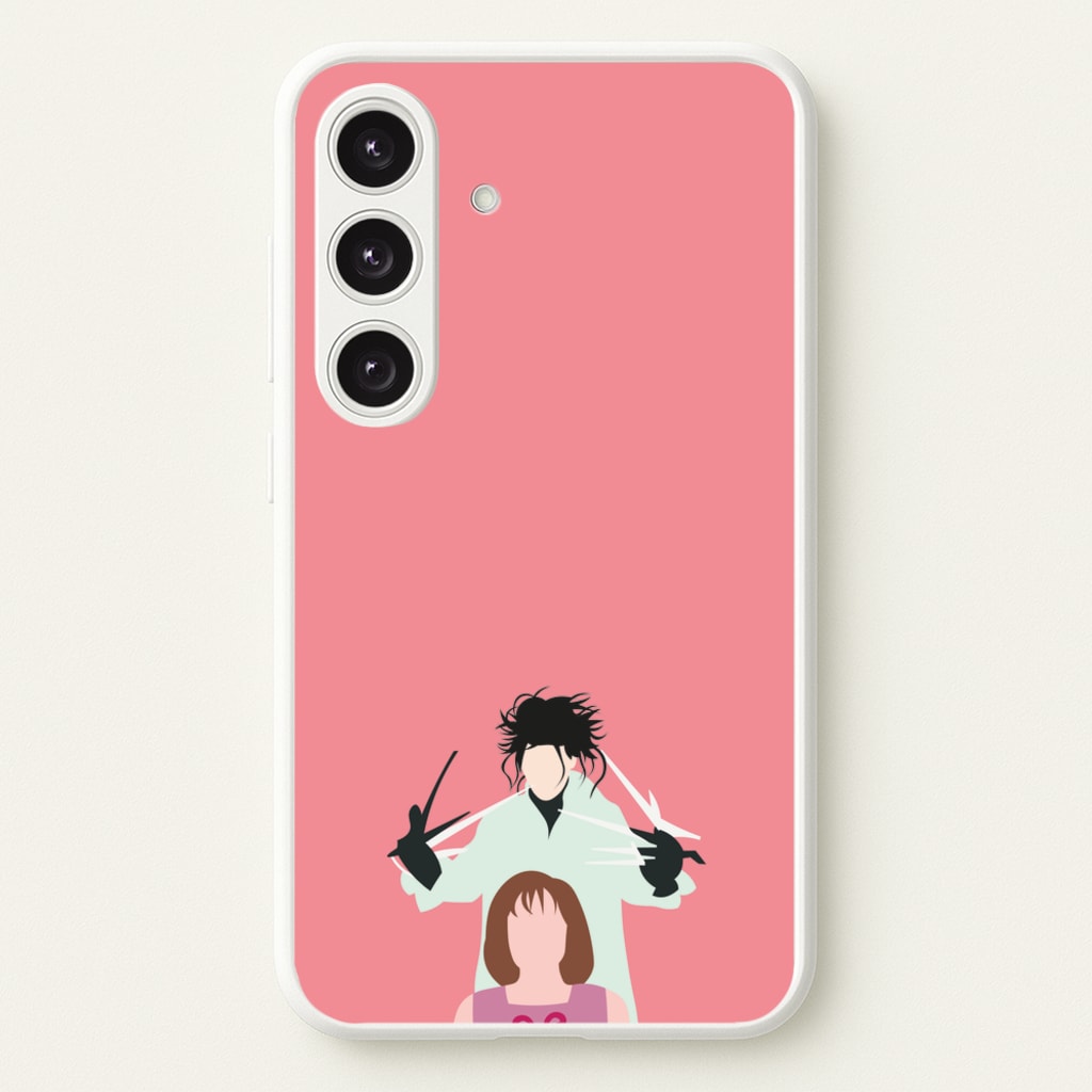 Standing - Scissorhands  - Edward Scissorhands Phone Case for Galaxy S24 Plus