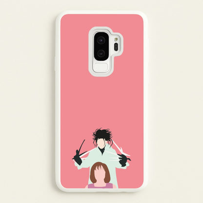 Standing - Scissorhands  - Edward Scissorhands Phone Case for Galaxy S9 Plus