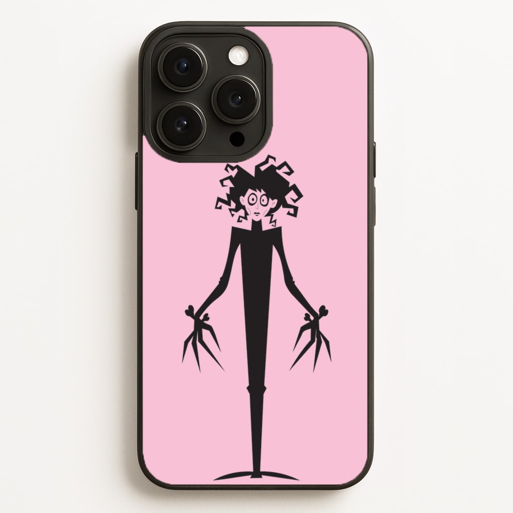 Cartoon - Scissorhands  - Edward Scissorhands Phone Case for iPhone 16 Pro Max