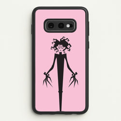 Cartoon - Scissorhands  - Edward Scissorhands Phone Case for Galaxy S10e