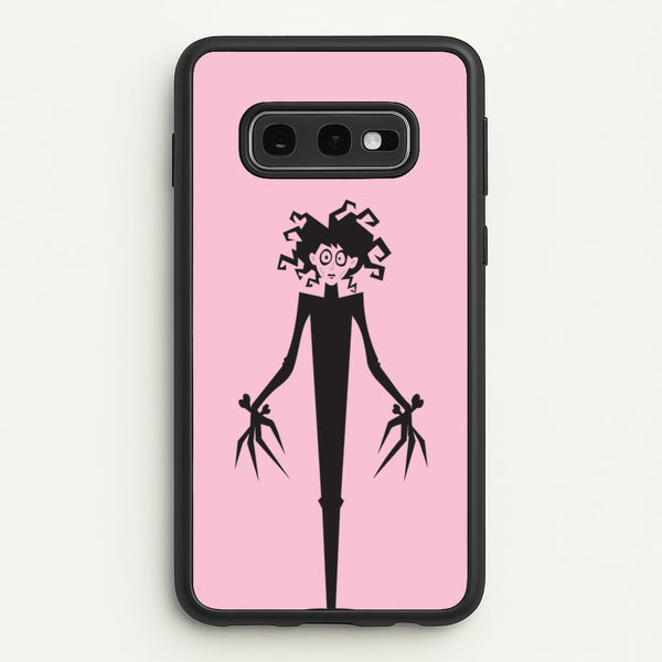 Cartoon - Scissorhands  - Edward Scissorhands Phone Case for Galaxy S10e