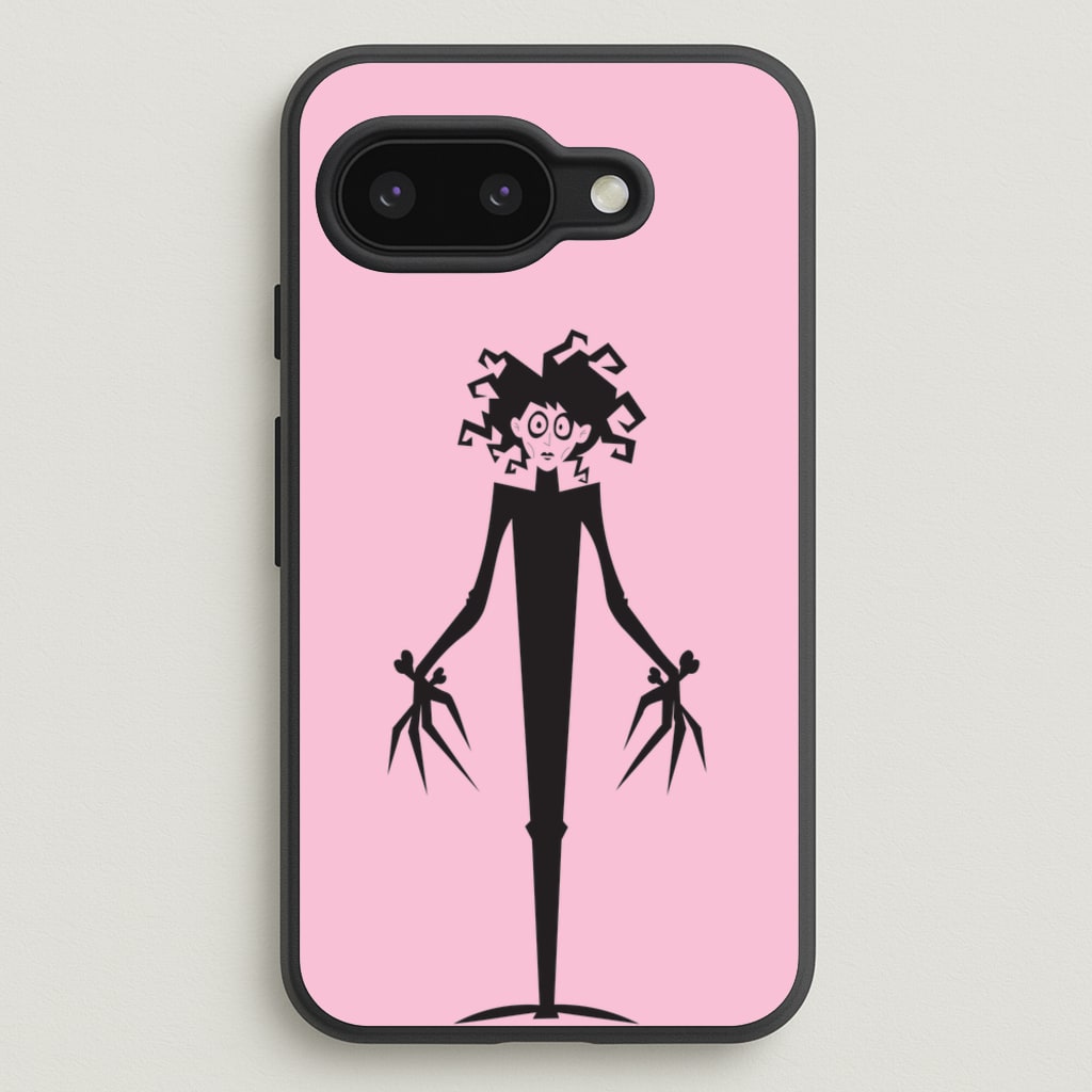 Cartoon - Scissorhands  - Edward Scissorhands Phone Case for Google Pixel 9a
