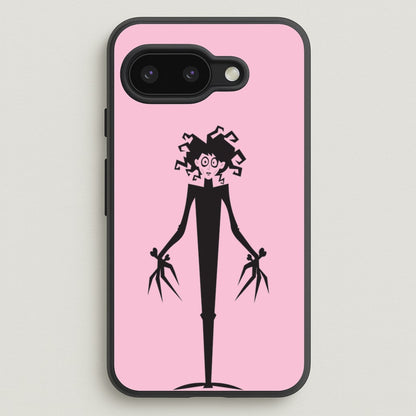 Cartoon - Scissorhands  - Edward Scissorhands Phone Case for Google Pixel 9a