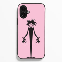 Cartoon - Scissorhands  - Edward Scissorhands Phone Case for iPhone 16 Plus