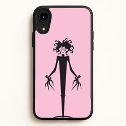 Cartoon - Scissorhands  - Edward Scissorhands Phone Case for iPhone XR