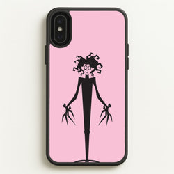 Cartoon - Scissorhands  - Edward Scissorhands Phone Case for iPhone XS Max