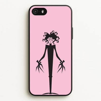 Cartoon - Scissorhands  - Edward Scissorhands Phone Case for iPhone 5 / 5s / SE 2016