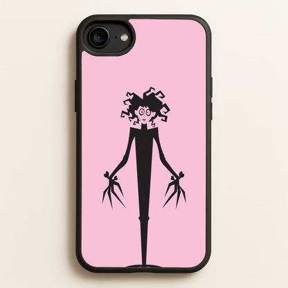 Cartoon - Scissorhands  - Edward Scissorhands Phone Case for iPhone 6 / 7 / 8 / SE