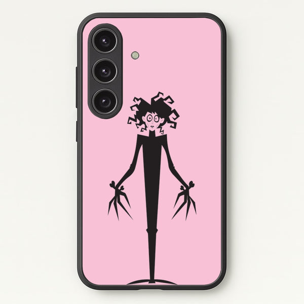 Cartoon - Scissorhands  - Edward Scissorhands Phone Case for Galaxy S24