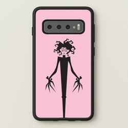 Cartoon - Scissorhands  - Edward Scissorhands Phone Case for Galaxy S10 Plus