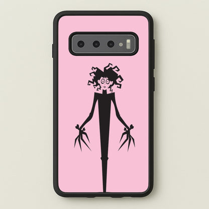Cartoon - Scissorhands  - Edward Scissorhands Phone Case for Galaxy S10 Plus
