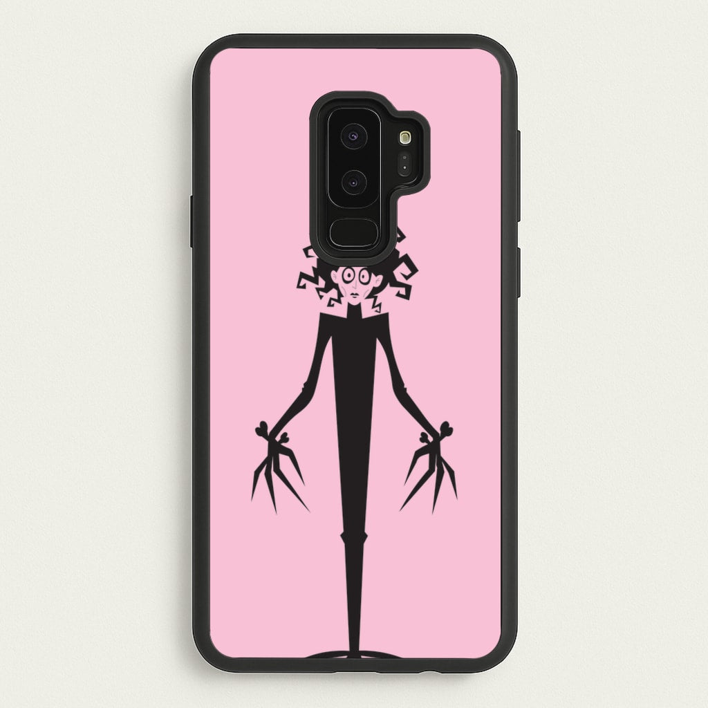 Cartoon - Scissorhands  - Edward Scissorhands Phone Case for Galaxy S9 Plus